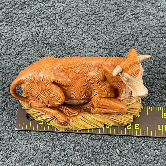 VTG 4 Fontanini Roman Italy Depose Xmas Nativity Animals Camel Cow Donkey Bull - Picture 14 of 16